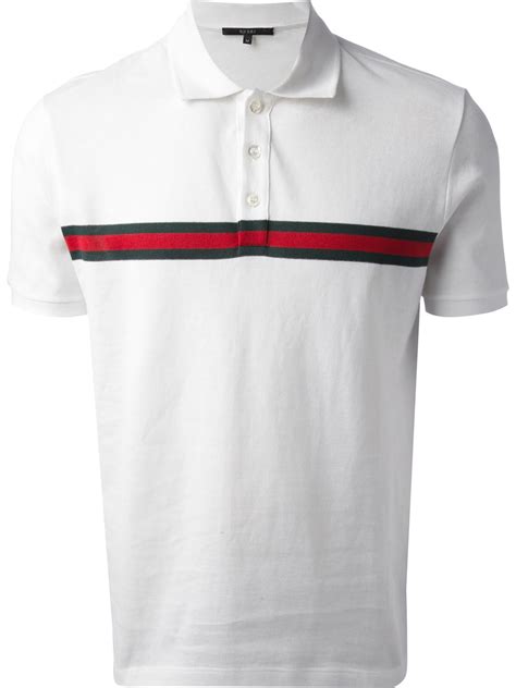 polo uomo gucci|gucci polo shirt for men.